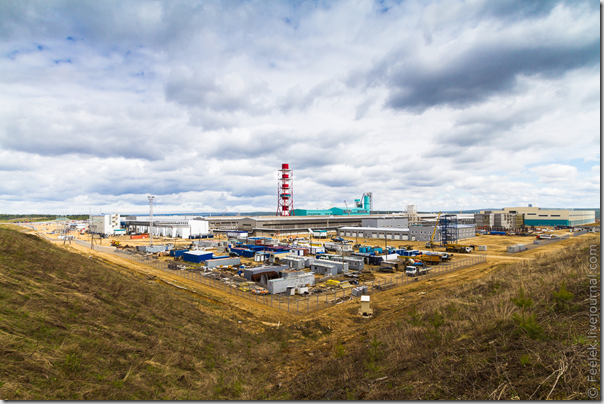 Богучанский алюминиевый завод в мае 2014 года. Фото: Сергей Филинин